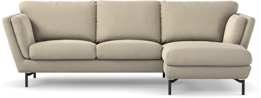 Madison - 2-sits soffa med schäslong höger - Beige