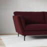 Madison Lux - 2-sits soffa - Röd