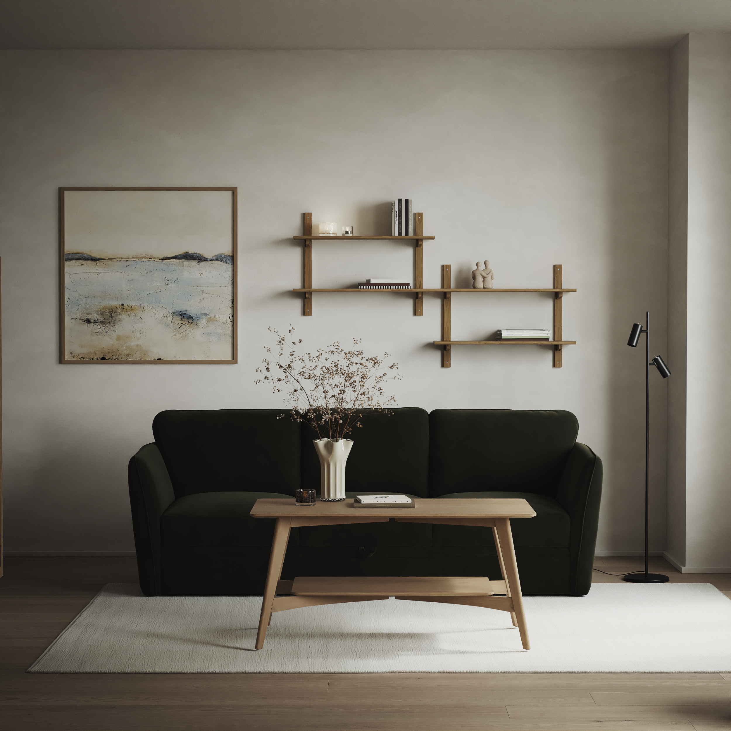 Öland - Bäddsoffa 3-sits, längsbäddad - inspiration
