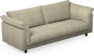 Cherrie - 3-sits soffa, hel dyna, fast klädsel - Beige