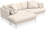 Harper - 4-sits med schäslong XL vänster - Beige