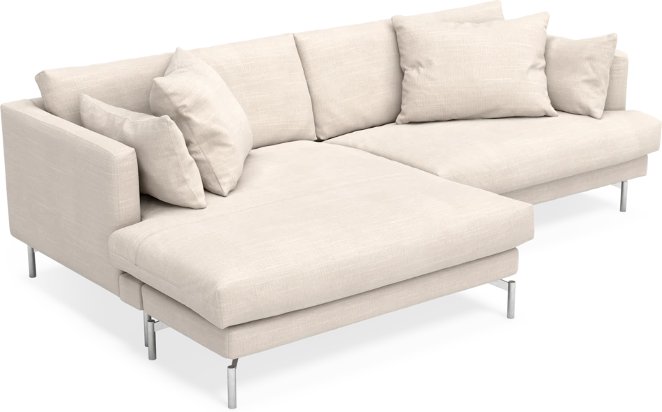 Harper - 4-sits med schäslong XL vänster - Beige