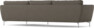 Madison Lux - 3-sits soffa med schäslong höger - Beige