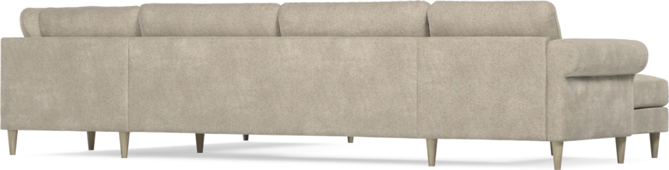 Bridge - Hörnsoffa, 3+2-sits med schäslong vänster - Beige