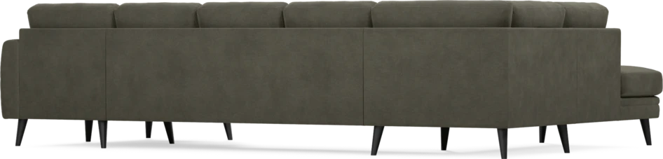 Eden - 3-sits soffa med divan vänster och schäslong höger - Grå