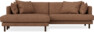 Harper - 4-sits med schäslong XL vänster - Orange