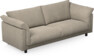 Cherrie - 3-sits soffa, fast klädsel - Beige