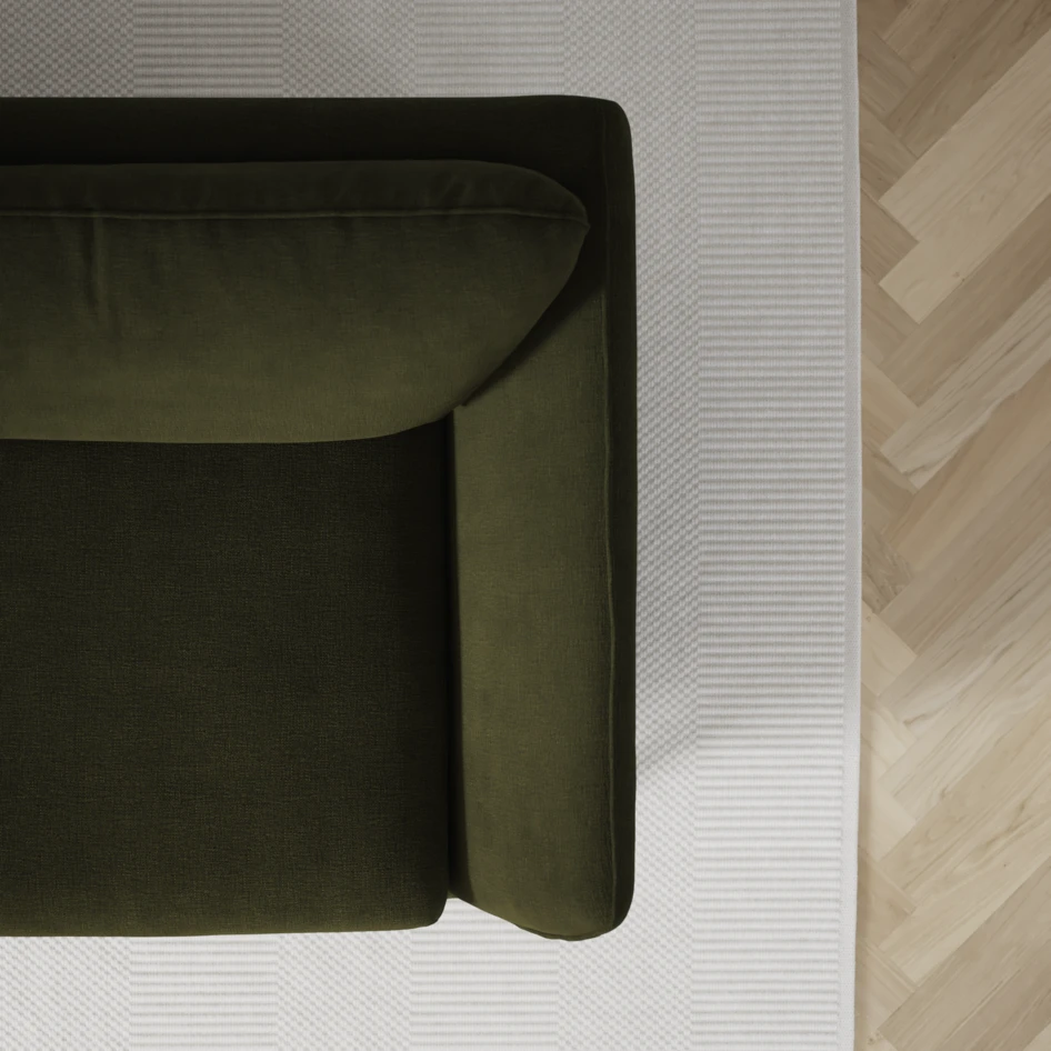Madison Lux - Hörnsoffa 2+3-sits, hörn 2 - Grön