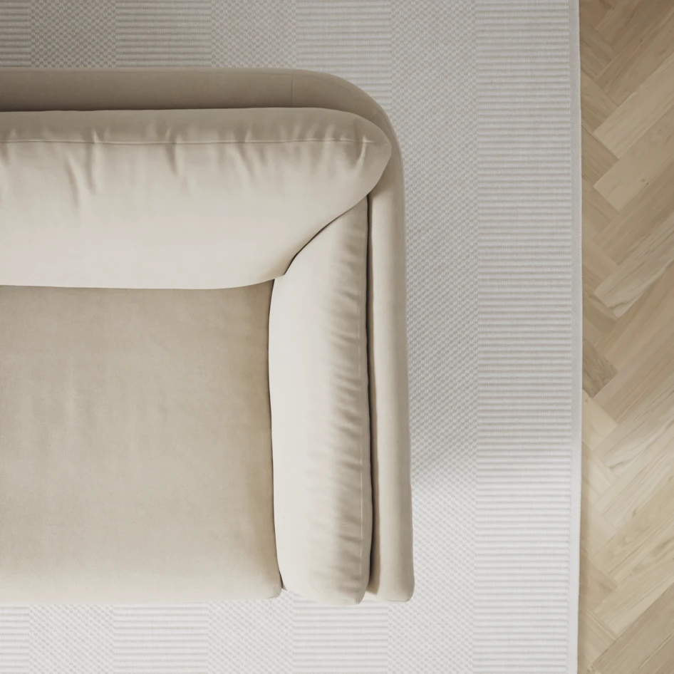 Madison - Hörnsoffa med schäslong vänster - Beige