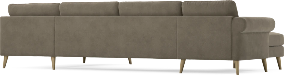 Bridge - 3-sits soffa med schäslong vänster och divan höger - Beige