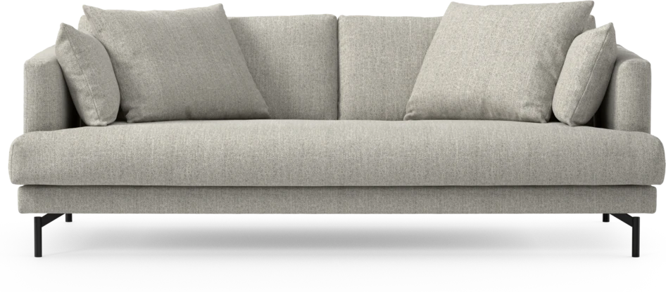 Harper - 3-sits soffa, hel dyna - Vit