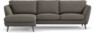 Madison Lux - 2-sits soffa med schäslong vänster - Brun