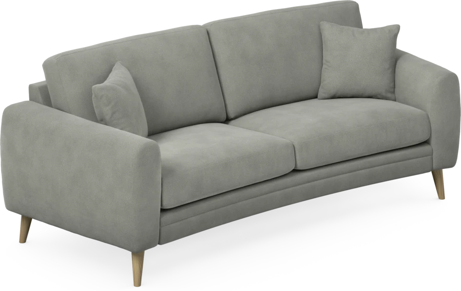 Eden - 2,5-sits soffa svängd - Grå