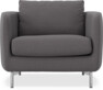 Madison Lux - Fåtölj, 70 cm - Grå