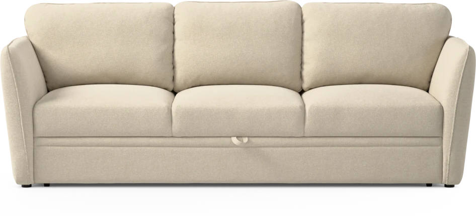 Öland - Bäddsoffa 3-sits, längsbäddad - Beige