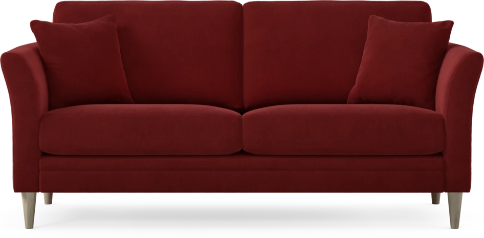 Eden - 2,5-sits soffa - Röd
