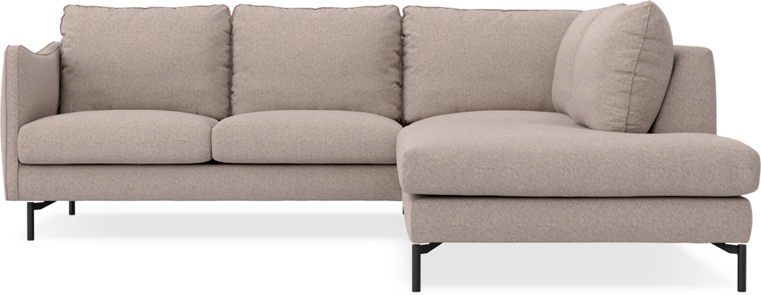 Madison - 2-sits soffa med divan höger - Beige