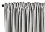 Velvet - Gardin, 140x250 cm, 2-pack - Grå