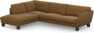 Madison - 3-sits soffa med divan vänster - Brun