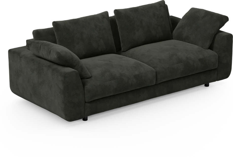 Amie - 3-sits soffa - Svart