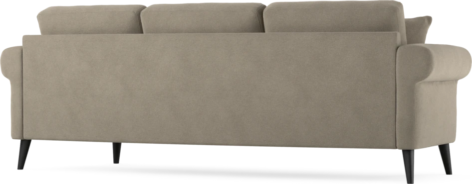 Eden - 3-sits soffa svängd - Beige