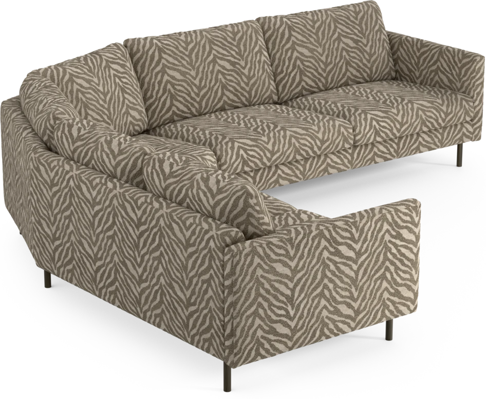 Madison Lux - Hörnsoffa 2+3-sits, hörn 2 - Brun