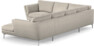 Madison Lux - Hörnsoffa med schäslong höger - Beige