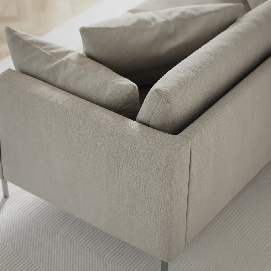 Harper - 3-sits soffa - Beige