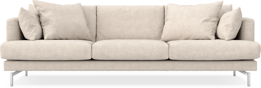 Harper - 4-sits soffa - Vit