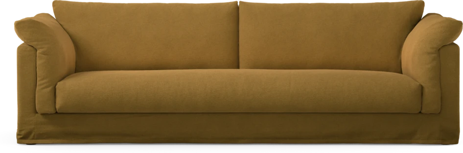 Cherrie Klädsel - Klädsel till 4-sits soffa, hel dyna - Orange