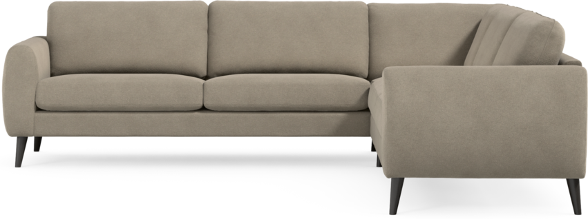 Bridge - Hörnsoffa, 3+3-sits - Beige