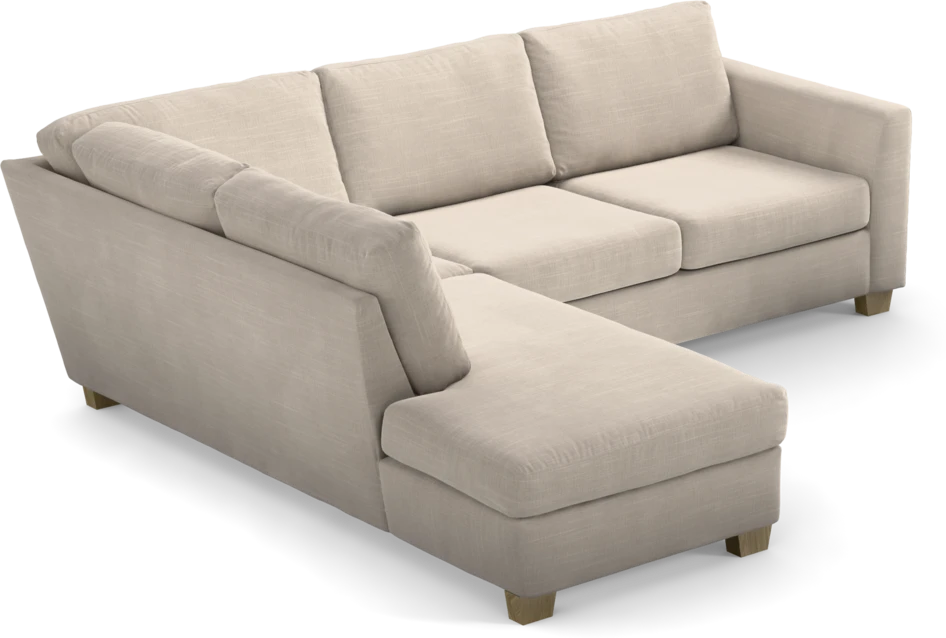 Friday - 2,5-sits soffa med divan vänster - Beige