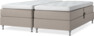 Delux Sense - Ställbar säng, dubbelsäng med bäddmadrass - Beige