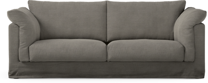 Cherrie - 2,5-sits soffa med kappa - Grå