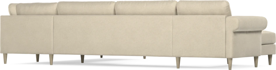 Bridge - Hörnsoffa, 3+2-sits med schäslong vänster - Beige