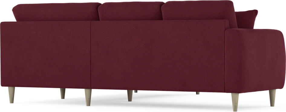 Eden - Hörnsoffa, 2+2-sits - Röd