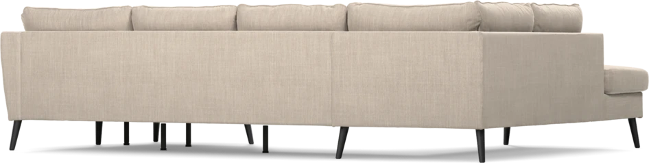 County - 3-sits soffa med divan vänster och schäslong höger - Beige