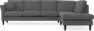 Eden - 3-sits soffa med divan - Svart