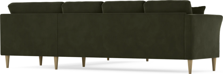 Eden - Hörnsoffa, 3+3-sits - Grön