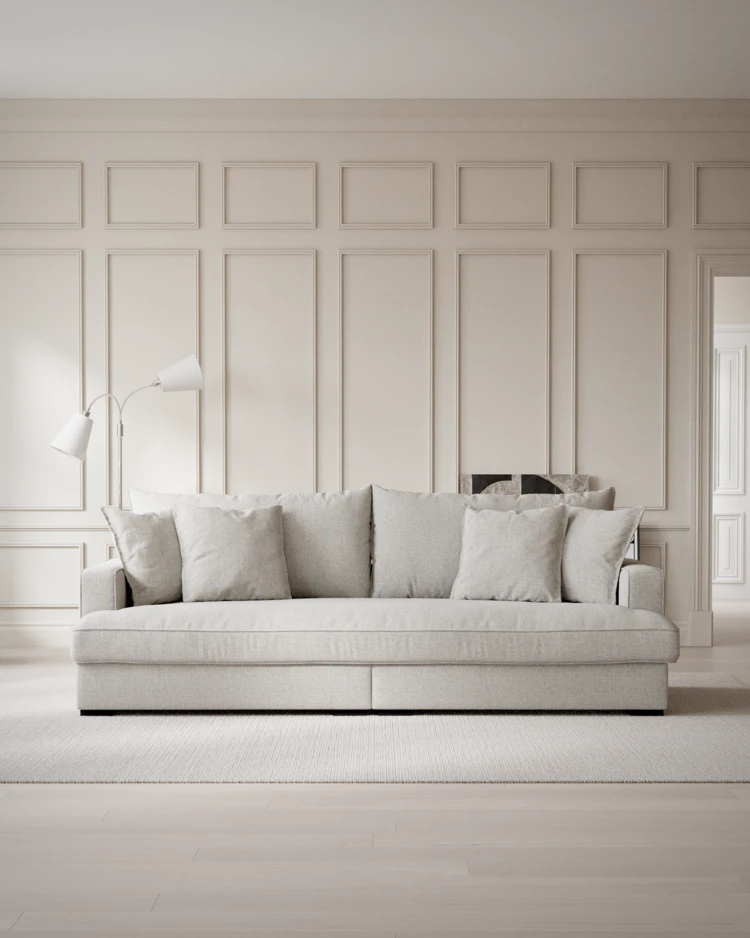 Rossi - 3-sits soffa, hel dyna - inspiration