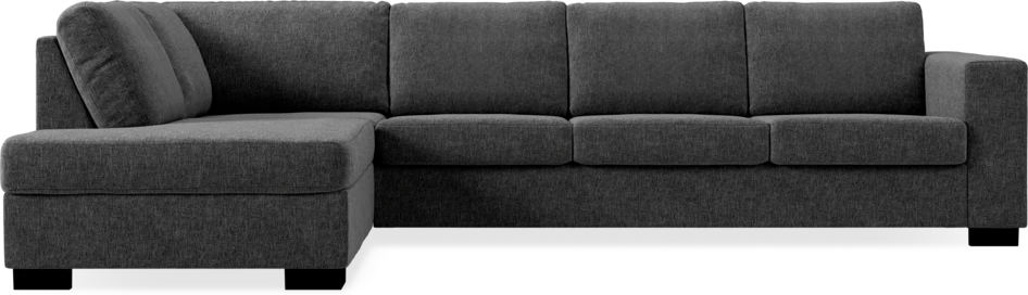 Nevada - 3-sits soffa med divan vänster - Grå
