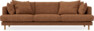 Harper - 4-sits soffa - Brun