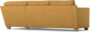 Friday - 2,5-sits soffa med divan höger - Gul