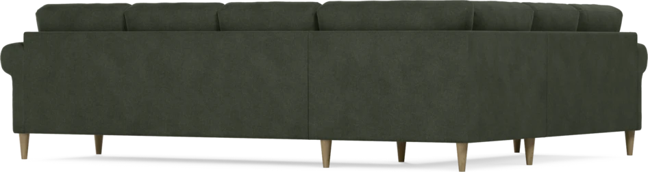 Eden - Hörnsoffa, 2+3-sits - Grön