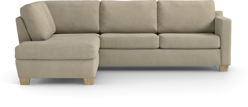 Friday - 2,5-sits soffa med divan vänster - Beige