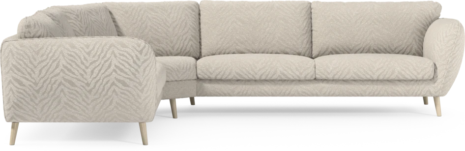 Madison Lux - Hörnsoffa 2+3-sits, hörn 2 - Vit