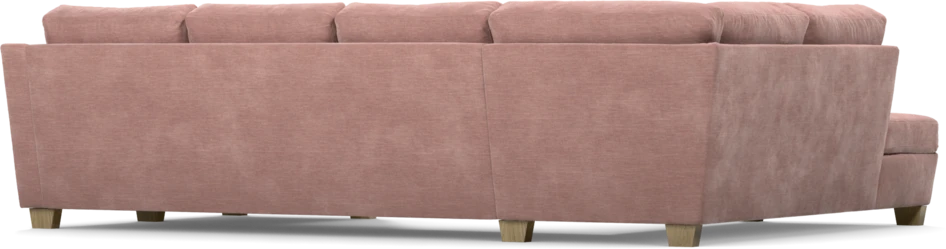 Friday - 3-sits soffa med divan vänster och schäslong höger - Rosa