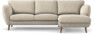 Madison Lux - 2-sits soffa med schäslong höger - Beige