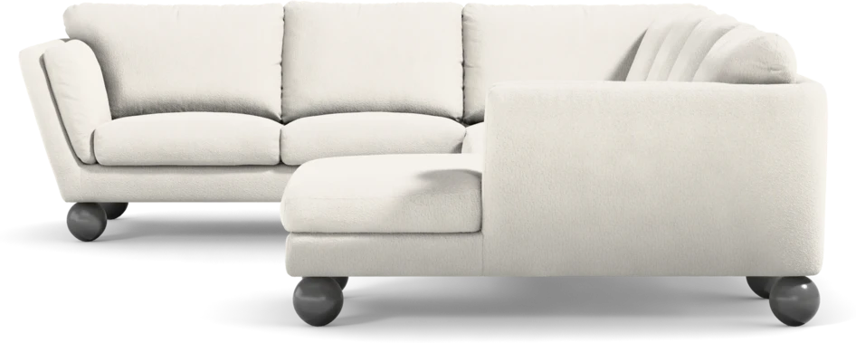 Madison Lux - Hörnsoffa med schäslong höger - Beige