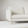 Madison Lux - 3-sits soffa - Vit